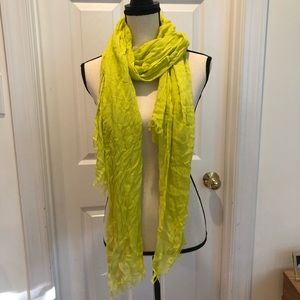 ZESTY LIME GREEN/YELLOW SCARF